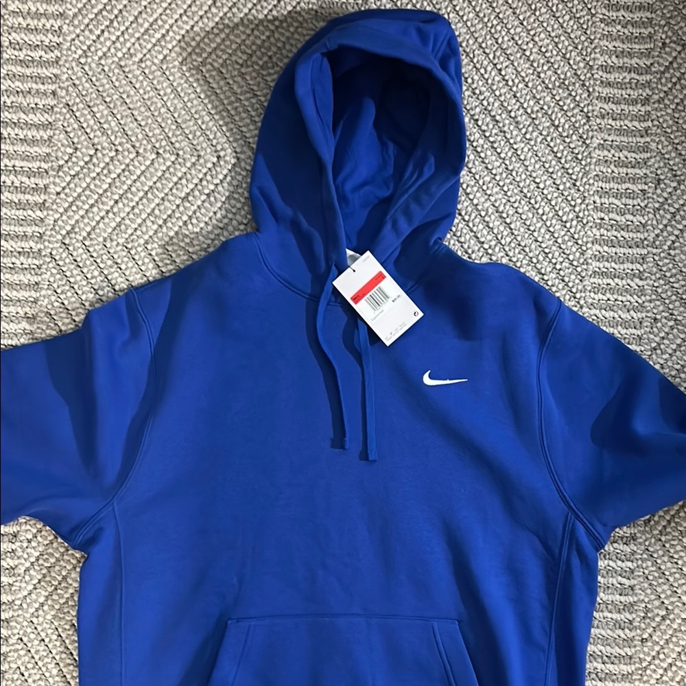 Nike Men's Blue Hoodie